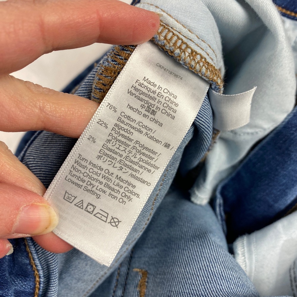 Madewell Jeans Women's Size 26 Curvy Skinny Flare Blue Denim - Picture 14 of 14